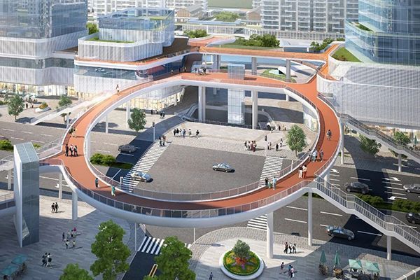 順利交付丨賦能城市交通，鬧市添“安全空中通道”